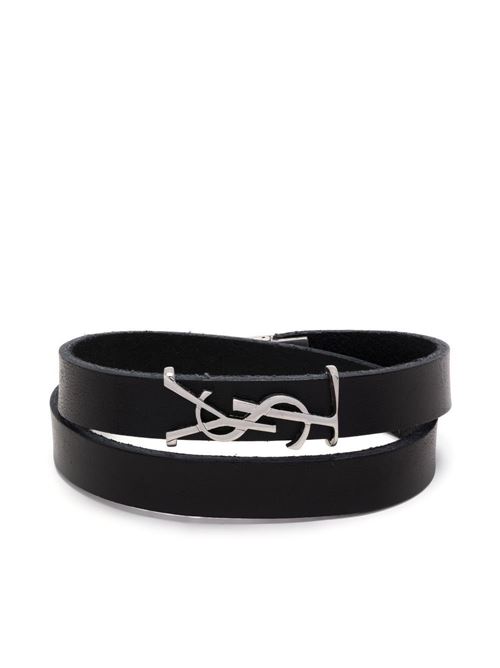 Leather bracelet SAINT LAURENT | 7087950IH0E1000